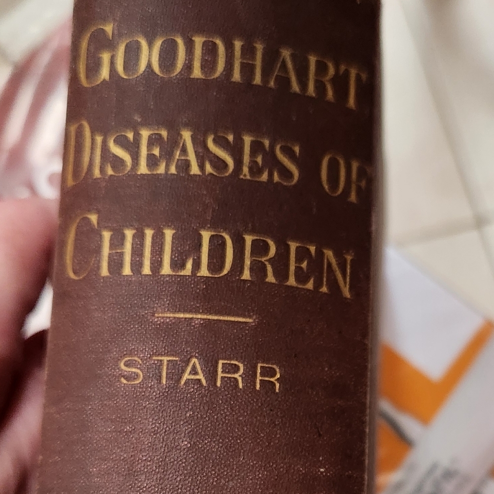 Goodhart diseases of children 1885